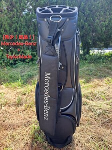 [希少！良品！]　Mercedes-Benz × TaylorMade　14分割　9.5型キャディバッグ　(240906) 