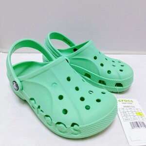 レア色！ピスタチオ19.5cm★新品未使用【定￥4,950★送¥520】crocs クロックスbaya clog kids★ピスタチオ・グリーン #1124