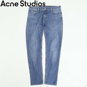 ◆Acne Studios Bla Konst アクネ ストゥディオズ ブロコンスト ストレッチ デニム パンツ ジーンズ インディゴブルー 28