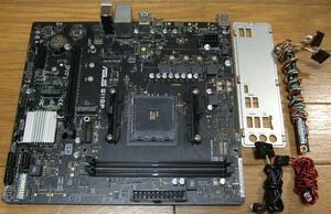 ASUS AMD B350 SOCKET AM4 MicroATXマザー G11DF 即決! 48_032