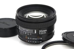 並品｜ニコン Ai AF Nikkor 20mm f2.8D γA6820-2M1A