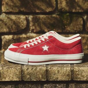 【新品 赤 US8.5 27cm TimeLine ONE STAR J VTG】 タイムライン ワンスター converse time line addict all ox hi chuck taylor ct 50 59