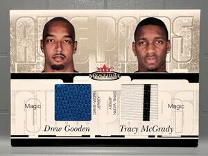 貴重/250 Jersey Patch 03 Fleer Tracy McGrady トレイシー・マグレディ NBA T-Mac 実使用 ジャージ パッチ バスケ Panini All-star 得点王