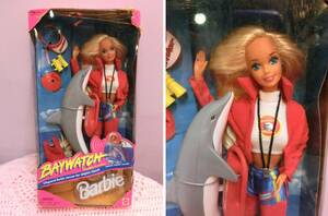 バービー 1994年 ベイウォッチ BAYWATCH 90s イルカ 人形 海 ライフガード マテル ビンテージ dolphin◆Barbie MATTEL Vintage Doll