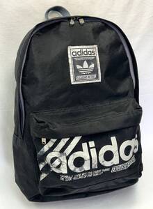 ◆◇　【送料660円】 ≪adidas アディダス≫ 洗濯済 リュック リュックサック バックパック 黒　（0612）　◇◆