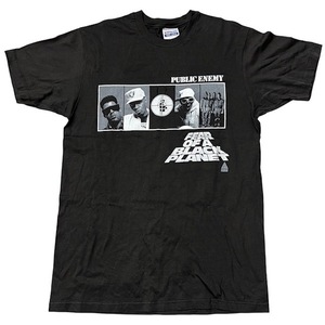 難ありDRY ROT 90年代 ビンテージ PUBLIC ENEMY Tシャツ USA製 dead stock パブリックエネミー オリジナル 90s vintage Tシャツ 80s 希少