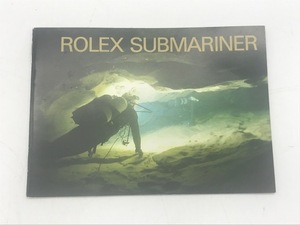 ROLEX　ロレックス　本物　サブマリーナ　14060、16610用　1998年製　冊子