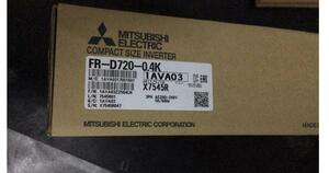 新品【東京発 】MITSUBISHI/三菱電機 インバータ 　FR-D720-0.4K 【６ヶ月保証】