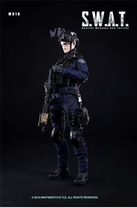 MINITIMES Toys 1/6 S.W.A.T. ロサンゼルス 女性隊員 Special Weapons and Tactics アクションフィギュア MT-M016