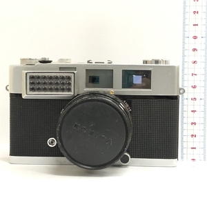 2 ジャンク品 KONICA SⅢ コニカ KONISHIROKU HEXANON 1：1.9 ｆ＝47ｍｍ フイルムカメラ