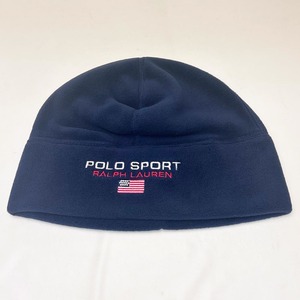 新品 POLO RALPH LAUREN ポロ ラルフローレン ニットキャップ PC0580 ネイビー