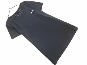 ネコポスOK UNDER ARMOUR アンダーアーマー Tシャツ sizeMD/黒 ■◆ ☆ eec4 レディース