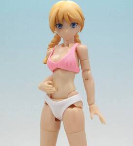 【神姫工房】Summer Style: Combination Color for MEGAMI ハイカットビキニ メガミデバイス専用水着 1/12 ドール服