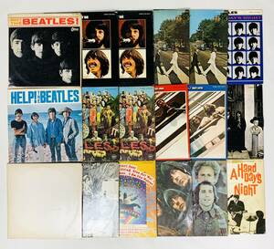 希少 THE BEATLES（ビートルズ）LP レコード 18点 まとめて 赤盤 ５点