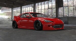 ZC6 BRZ F/S/R+オーバーフェンダーset ロケットバニーFRS-V2 TRA