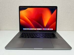 1606-98 １円スタート ハイスペックMacBook Pro 2017 15-inch A1707 CPU-i7 2.8GHz 日本語キーボード スペースグレイ