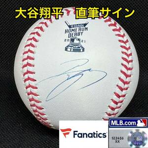 正規品 ドジャース 大谷翔平 直筆サイン ボール HR DERBY 2021 MLB Fanatics ホログラム 山本由伸