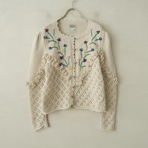 //【2023/定価8.8万】ミカエラビュルガー MICHAELA BUERGER *ADALIN CARDIGAN カーディガン*アダリンド(1-2401-129)【62A42】