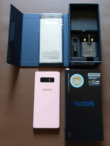 ◇【訳あり】Samsung Galaxy Note 8 ブロッサムピンク 64GB 海外版(香港版) 中古品 SIMフリー ◇ SM-N9500 希少色