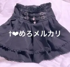 早い物勝ち‼️即購入⭕️♡ LIZLISA 2連リボンベルトスカパン サンプル品 ♡