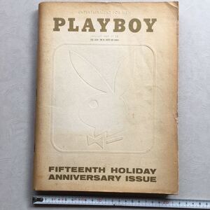 希少 プレイボーイ アメリカ版 15周年記念号【 PLAYBOY 1969 JANUARY FIFTEENTH HOLIDAY ANNIVERSARY ISSUE 】