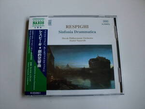 「レスピーギ：劇的交響曲 」　ダニエル・ナザレス指揮　スロヴァキア・フィル　NAXOS