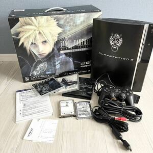 1円〜 ジャンク SONY PlayStation3 PS3 FINAL FANTASY Ⅶ ファイナルファンタジー7 アドベンドチルドレン コンプリート クラウドブラック