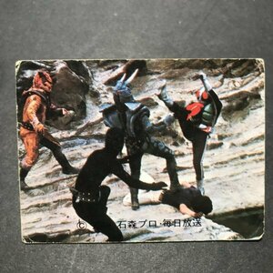 ★昭和当時物！　カルビー　ミニカード　仮面ライダー　193番　TR7　駄菓子屋 昭和 レトロ 　　【D46】