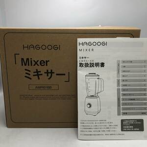 【通電確認済】HAGOOGI(ハゴオギ) ミキサー ジューサー 氷も砕ける スムージー ミキサー 小型 ブレンダー 450W 1000ML 大容量 /Y21578-D2