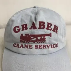 【US買付】キャップ　トラッカーキャップ　GRABER CRANE　車　グレー