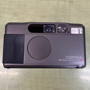 ★通電未確認 CONTAX コンタックス コンパクトカメラ チタンシルバー T2