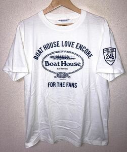  Boat House C/4 ボートハウス　コットン　半袖　Tシャツ　白　ジョイマークデザイン JMD キャプテンサンタ VAN JAC ヴァンヂャケット