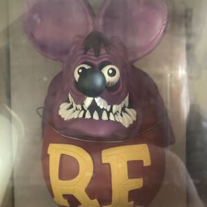 ラットフィンク 激レア紫 限定RATFINK EdRoth MOONEYES エドロス ムーンアイズ 検 フリーホイラーズ マッコイ ホットロッド ウエストライド