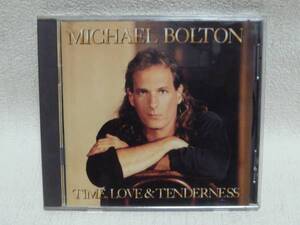 送料無料即決！盤面良好！Michael Bolton/Time Love&Tenderness