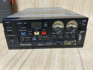 中古 Panasonic　S VHS　AG-7400　ポータブルビデオレコーダー動作未確認 / 現状品 / ジャンク品