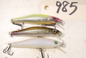 メガバス　MEGABASS　X-５５　F　３個　セット　９８５