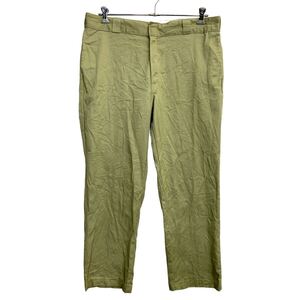 Dickies 874 ワークパンツ W40 ディッキーズ オリジナルフィット ビッグサイズ ベージュ 古着卸 アメリカ仕入 2408-328