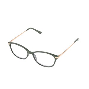 新品★ダルトン　DULTON　フォックスタイプ リーディング グラス　＋2.00★シニアグラス　老眼鏡　モスグリーン　簡易ケース付