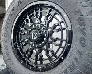 ランドクルーザー100系 シグナス ランクル 18インチ LEXXEL PreDator プレデター TOYO オープンカントリー AT3 285/60R18