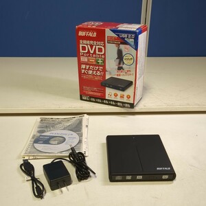 652　BUFFALO　DVSM-P58U2/B　DVDドライブ　USB　