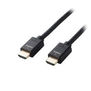 まとめ得 エレコム ハイスピードHDMI(R)ケーブル 2m ブラック GM-HD14E20BK x [2個] /l