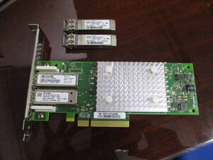 ★ 中古美品★HPE (P9D94-63001) SN1100Q 16GB 2P FC HBA QLE2692-HP/ PCIe3 x8 ★動作品★NO:A-51/3