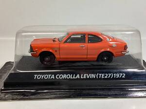 コナミ　1／64 絶版名車コレクション　トヨタ　カローラ　レビンTE27 1972年式