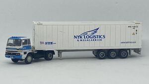 ザ・トレーラーコレクション 組替 いすゞ ニューパワー 日本郵船 40ft 冷蔵コンテナ NYK トラック トレコレ トラコレ 40フィート 海コン 車