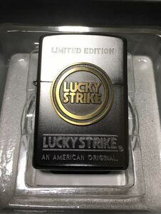 ZIPPO LUCKY STRIKE ジッポー ラッキーストライク たばこ　トリッキー　トリック　灰皿　シリアル番号　現状品