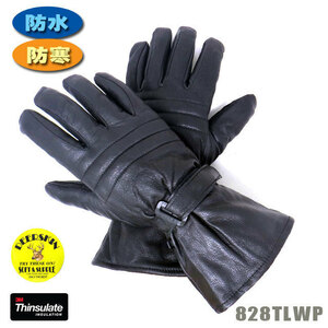 NAPA GLOVE【828TLWP】XXLサイズ　鹿革防水ガントレット/シンサレート（冬用） ナパグローブ EXTRA WARM　water proof