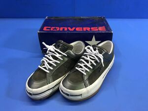 保管品 32【 コンバース / converse 】ALL STAR 靴 スニーカー くつ シューズ【 4C9701 】27.0cm 深緑 80