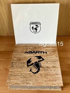 ★【未使用】アバルト ABARTH★チーズカッター&フォーク 3点セット★ノベルティ★スコーピオン サソリ