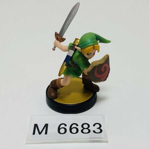 M6683 ●中古 美品 即決●amiibo こどもリンク (アミーボ ゼルダの伝説 大乱闘スマッシュブラザーズシリーズ) ●