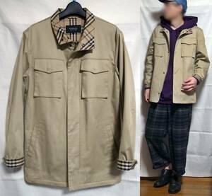 正規品 バーバリー ブラックレーベル ジャケット サイズ L ベージュ BURBERRY BLACK LABEL JACKET L size BEIGE 三陽商会